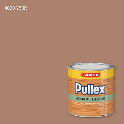 Лазур для дерева Pullex Aqua 3in1-Lasur колір NCS S 4020-Y50R, Adler NCS S