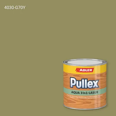 Лазур для дерева Pullex Aqua 3in1-Lasur колір NCS S 4030-G70Y, Adler NCS S