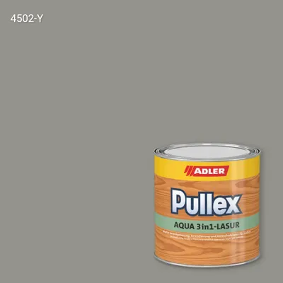 Лазур для дерева Pullex Aqua 3in1-Lasur колір NCS S 4502-Y, Adler NCS S