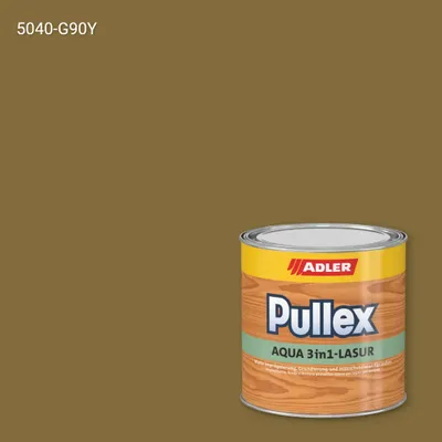 Лазур для дерева Pullex Aqua 3in1-Lasur колір NCS S 5040-G90Y, Adler NCS S