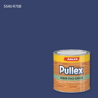 Лазур для дерева Pullex Aqua 3in1-Lasur колір NCS S 5540-R70B, Adler NCS S