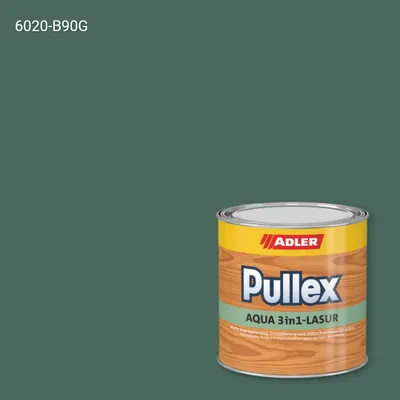 Лазур для дерева Pullex Aqua 3in1-Lasur колір NCS S 6020-B90G, Adler NCS S