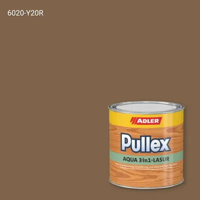 Лазур для дерева Pullex Aqua 3in1-Lasur колір NCS S 6020-Y20R, Adler NCS S