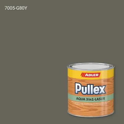Лазур для дерева Pullex Aqua 3in1-Lasur колір NCS S 7005-G80Y, Adler NCS S