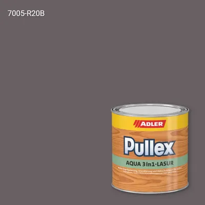 Лазур для дерева Pullex Aqua 3in1-Lasur колір NCS S 7005-R20B, Adler NCS S