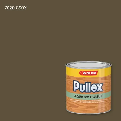 Лазур для дерева Pullex Aqua 3in1-Lasur колір NCS S 7020-G90Y, Adler NCS S