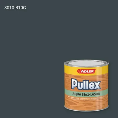 Лазур для дерева Pullex Aqua 3in1-Lasur колір NCS S 8010-B10G, Adler NCS S