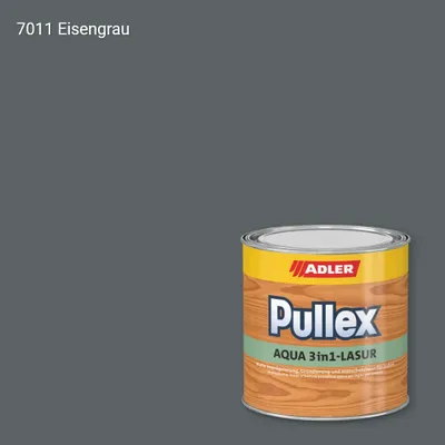Лазур для дерева Pullex Aqua 3in1-Lasur колір RAL 7011, Adler RAL 192