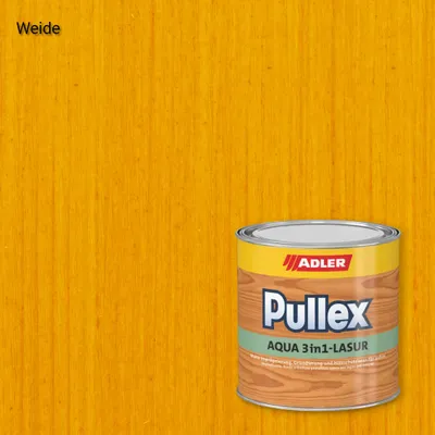 Лазур для дерева Pullex Aqua 3in1-Lasur колір Weide, Adler Standard