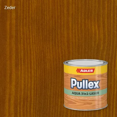 Лазур для дерева Pullex Aqua 3in1-Lasur колір Zeder, Adler Standard