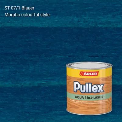 Лазур для дерева Pullex Aqua 3in1-Lasur колір ST 07/1, Adler Stylewood