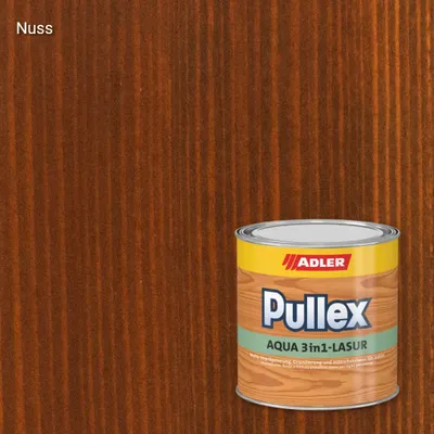 Лазур для дерева Pullex Aqua 3in1-Lasur колір Nuss, Living-Wood Pullex Aqua 3in1 Lasur