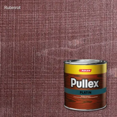 Лазур для дерева Pullex Platin колір Rubinrot, Adler Pullex Design