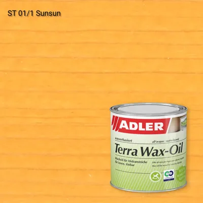 Олія для дерева Terra Wax-Oil колір ST 01/1, Adler Stylewood