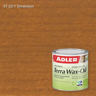 Олія для дерева Terra Wax-Oil колір ST 02/1, Adler Stylewood