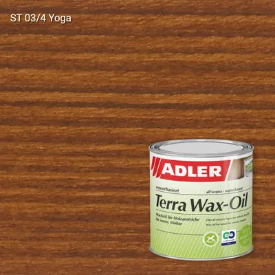 Олія для дерева Terra Wax-Oil колір ST 03/4, Adler Stylewood