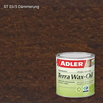 Олія для дерева Terra Wax-Oil колір ST 03/5, Adler Stylewood