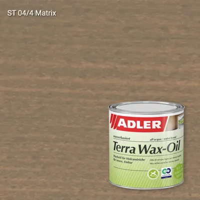 Олія для дерева Terra Wax-Oil колір ST 04/4, Adler Stylewood