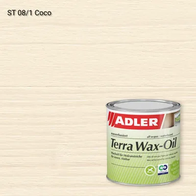 Олія для дерева Terra Wax-Oil колір ST 08/1, Adler Stylewood