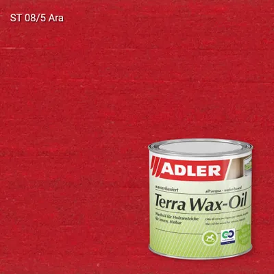 Олія для дерева Terra Wax-Oil колір ST 08/5, Adler Stylewood