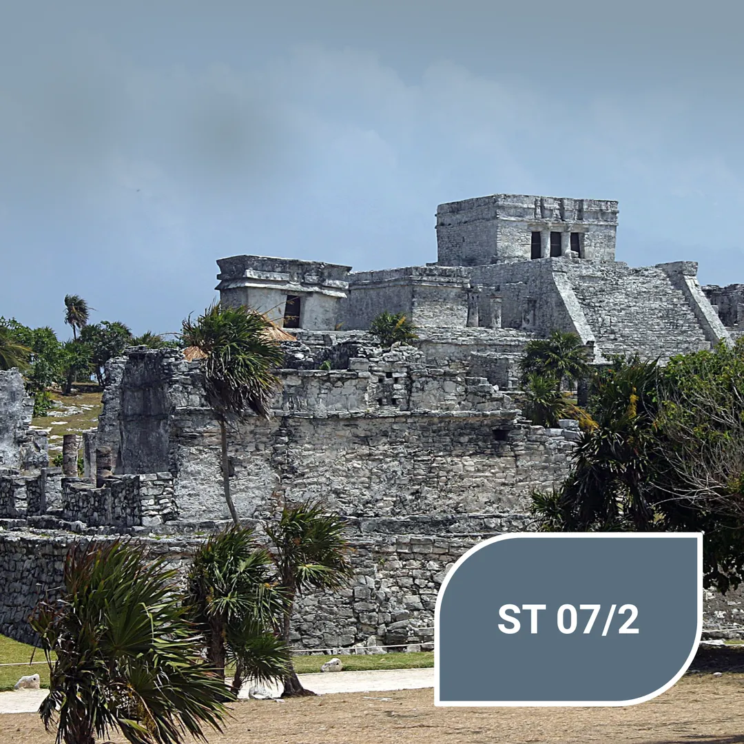 Колір таємничого неба Тулум, древнього міста Майя - ST 07/2 Tulum