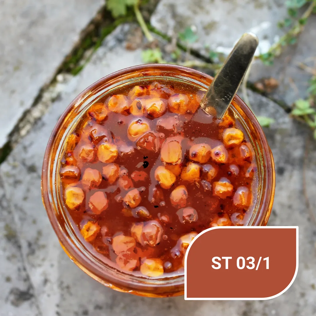 Соковитий колір желе з обліпихи - ST 03/1 Sanddorngelee