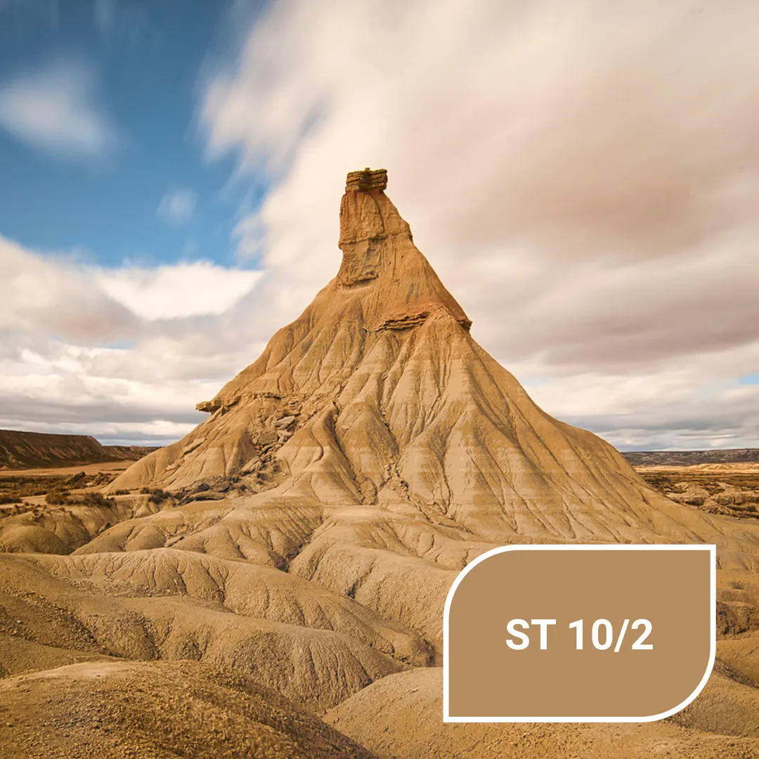 Бежевий колір відблиску сонця на піску у пустелі Наварра Stylewood ST 10/2 Navarra