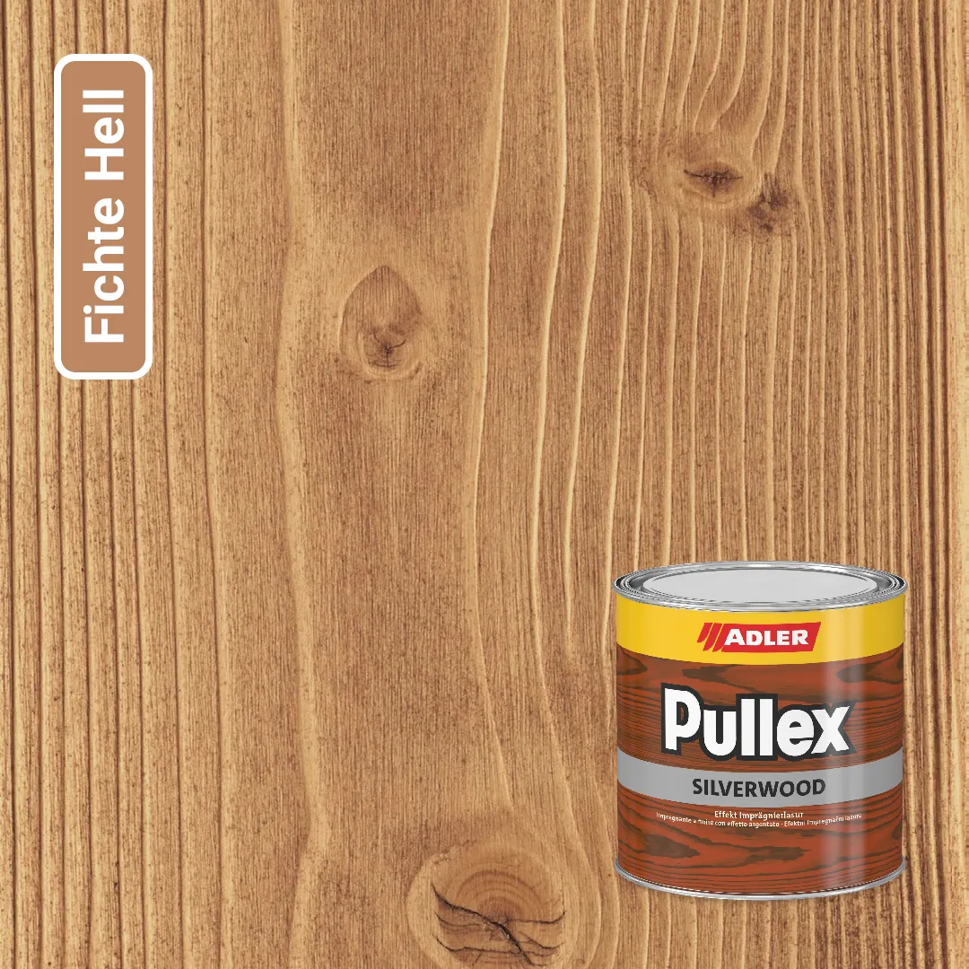 Лазур Pullex Silverwood Fichte Hell: світла ялина для затишку та стилю