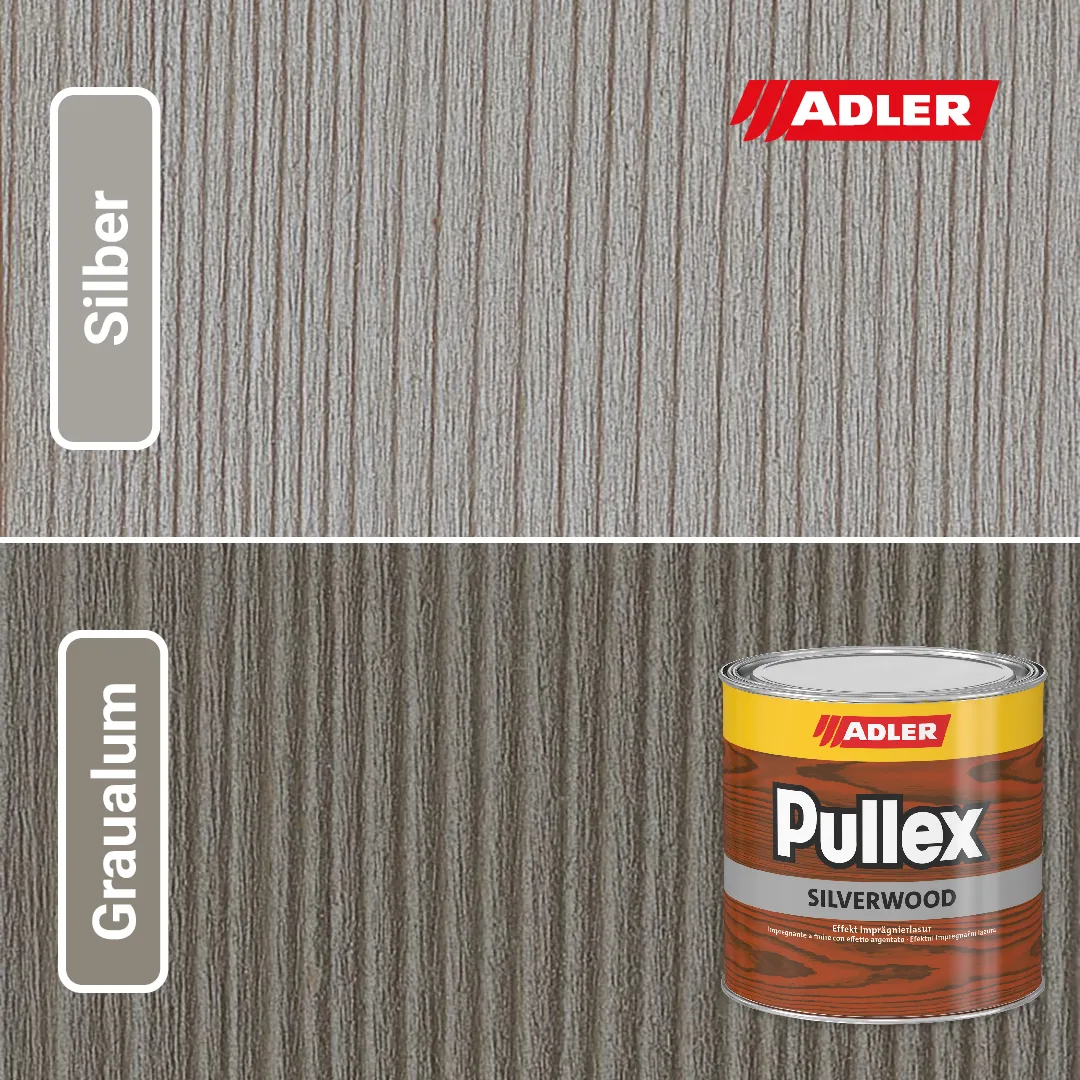 Graualuminium та Silber: Сучасна дуель темного алюмінію та світлішого срібного.