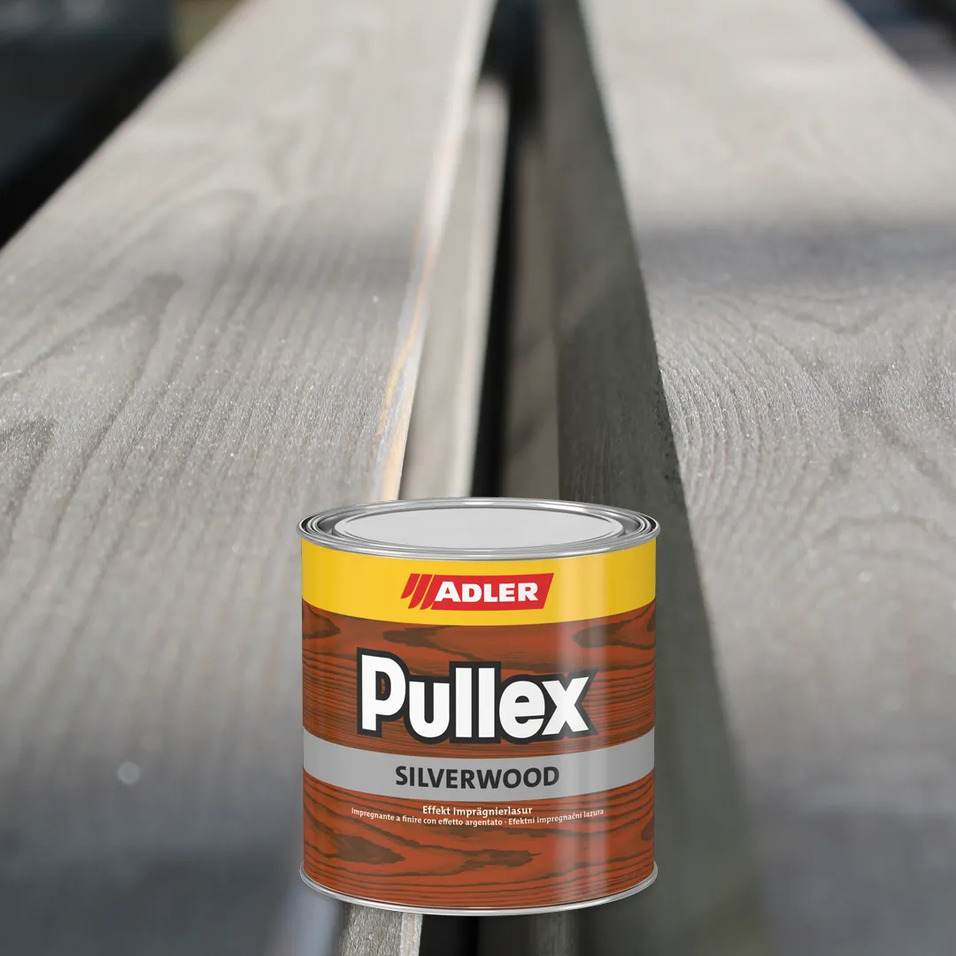 Лазур Pullex Silverwood для зовнішнього застосування з ефектом штучного старіння