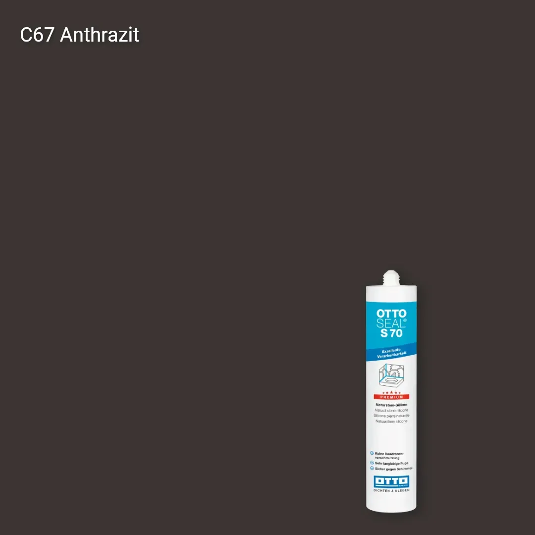 OTTOSEAL® S 70 C67 Anthrazit: силікон для басейнів та вологих приміщень OTTOSEAL® S 70 C67 Anthrazit: силікон для басейнів та вологих приміщень