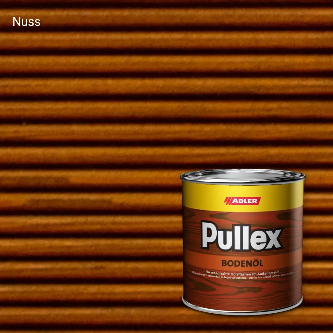 Pullex Bodenöl: довговічність і стиль у відтінку Nuss