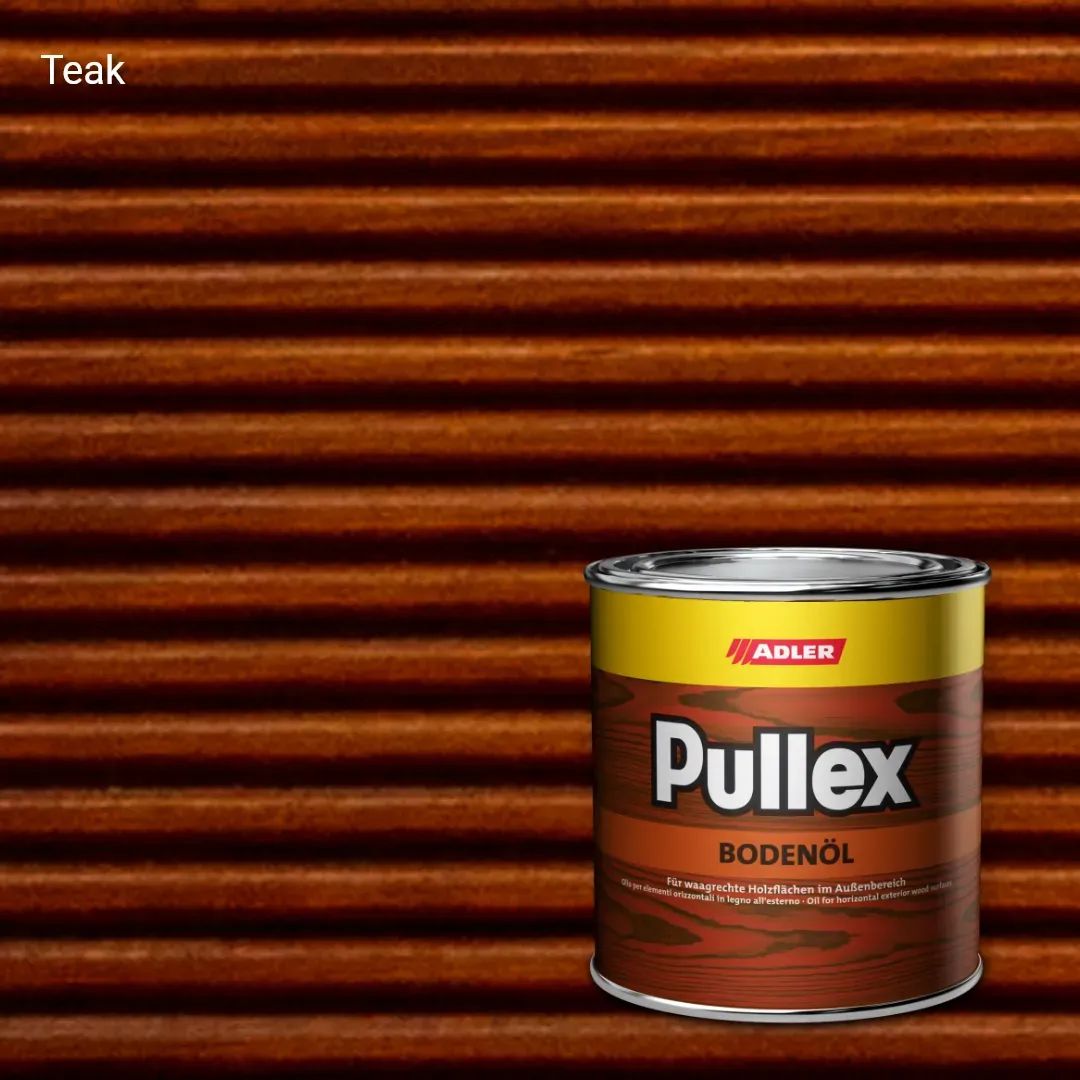 Pullex Bodenöl: довговічність і стиль у відтінку Teak