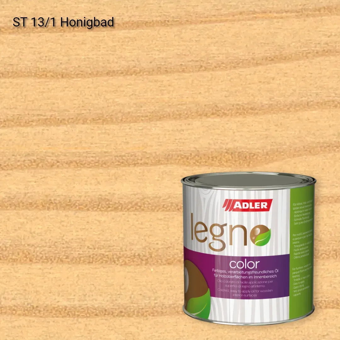 Олія для меблів Legno-Color: відтінок ST 13/1 Honigbad для вашої деревини