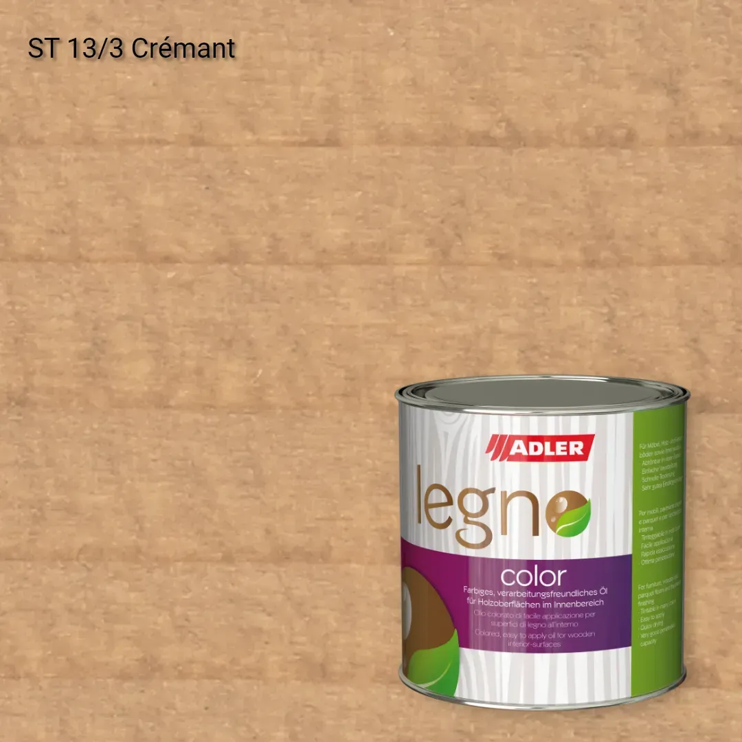 Олія Legno-Color у відтінку ST 13/3 Crémant: природна краса деревини