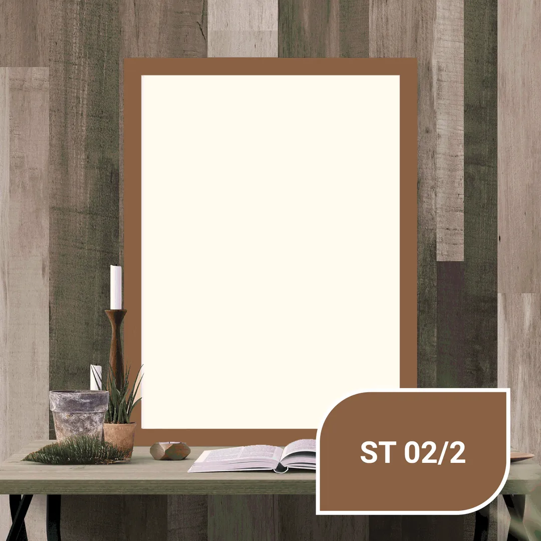 Колір Stylewood ST 02/2 Frame - це туманно-коричневий колір, що надає йому загадкової вишуканості
