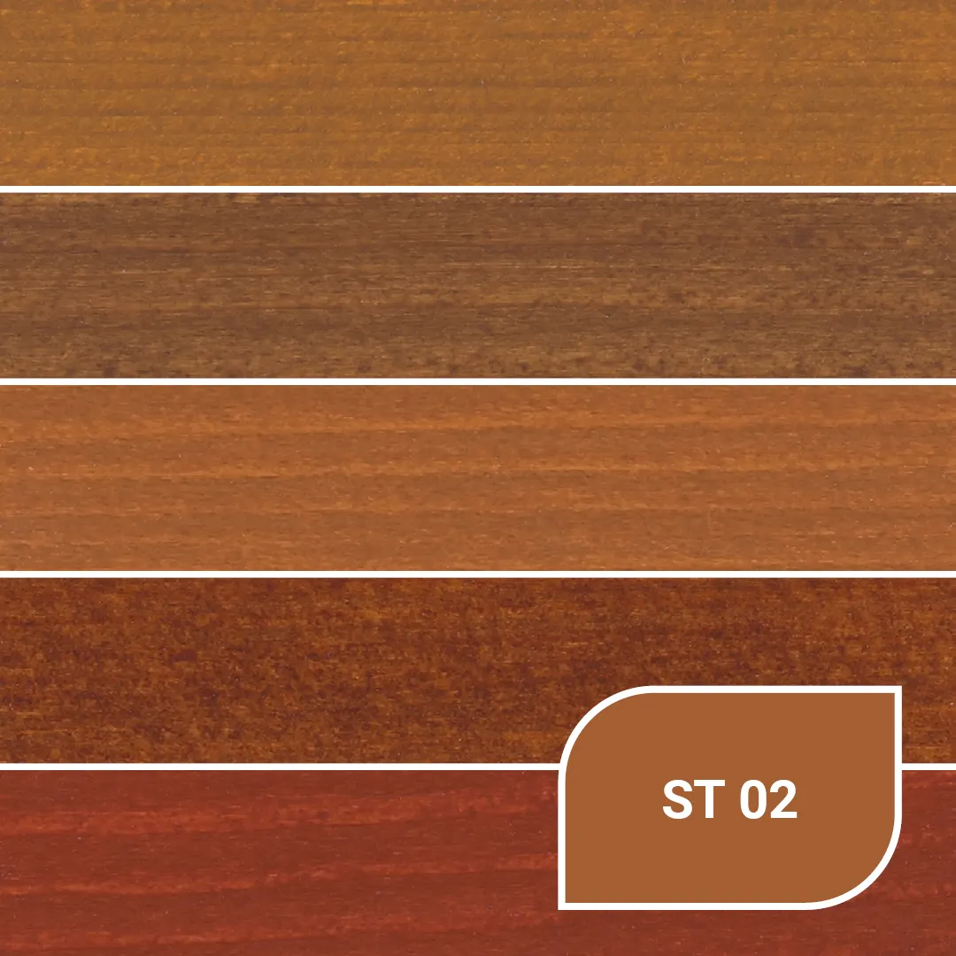 Темні класичні коричневі кольори для деревини ADLER Stylewood серія ST 02