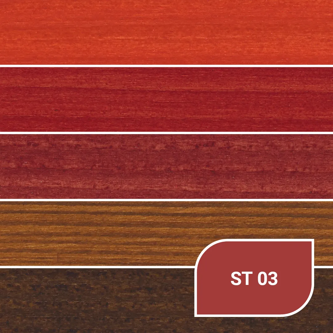 Темні класичні червоні і коричневі кольори для деревини серія ADLER Stylewood ST 03