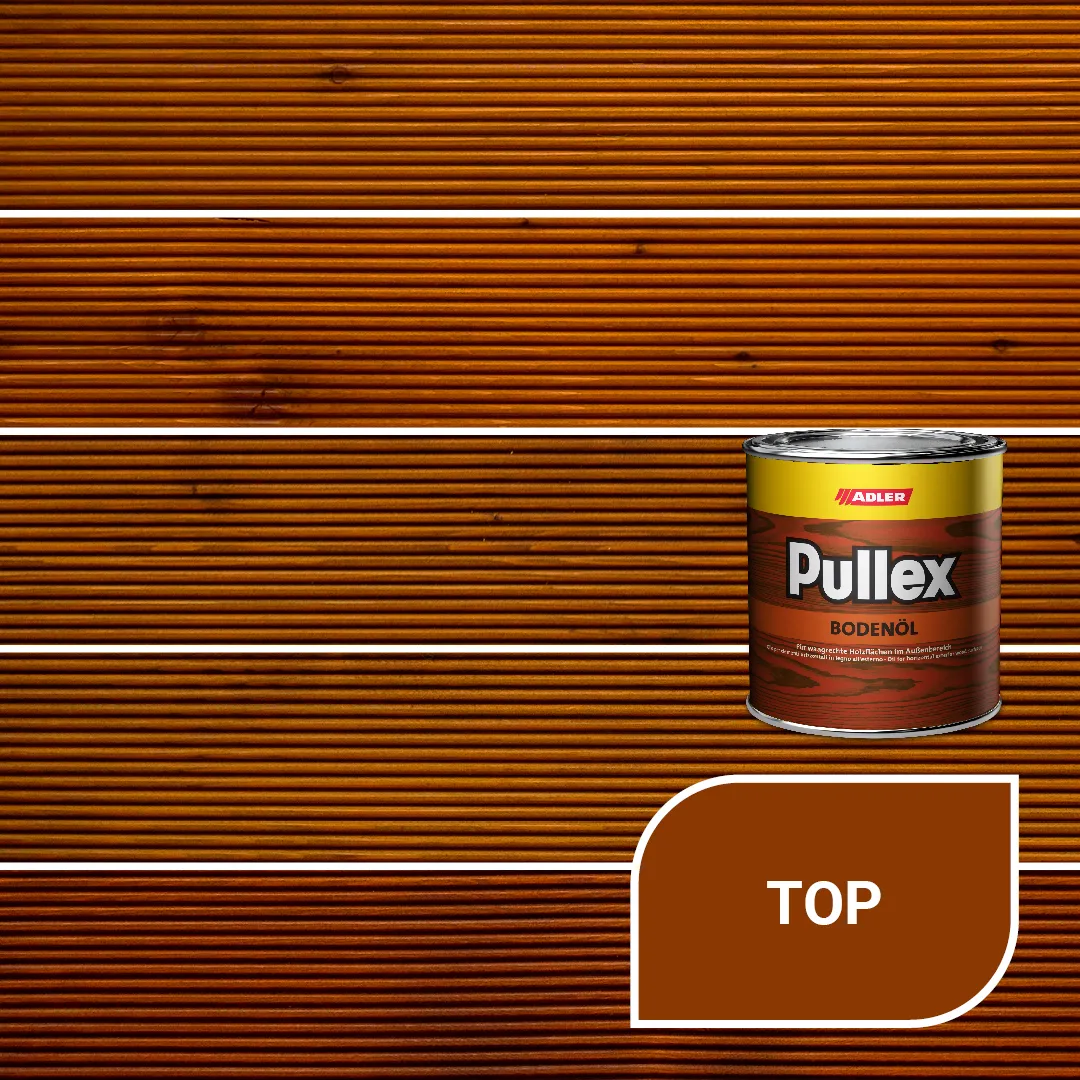 TOP коричневих кольорів олії для терас Pullex Bodenöl