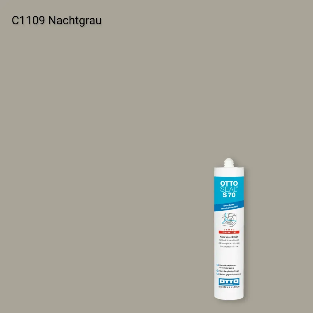 OTTOSEAL® S 70 C1109 Nachtgrau: силікон для басейнів та вологих приміщень